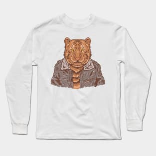 Handsome Tiger Long Sleeve T-Shirt